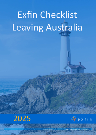 Checklist for Australian expats leaving Australia